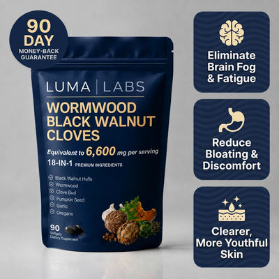 Wormwood Black Walnut Pumpkin Seed & Clove Softgels