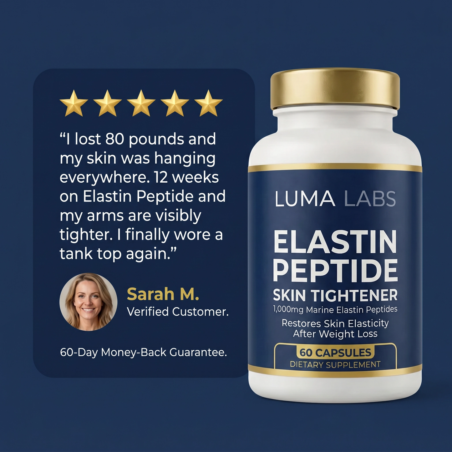 Elastin Peptide Skin Tightening Formula