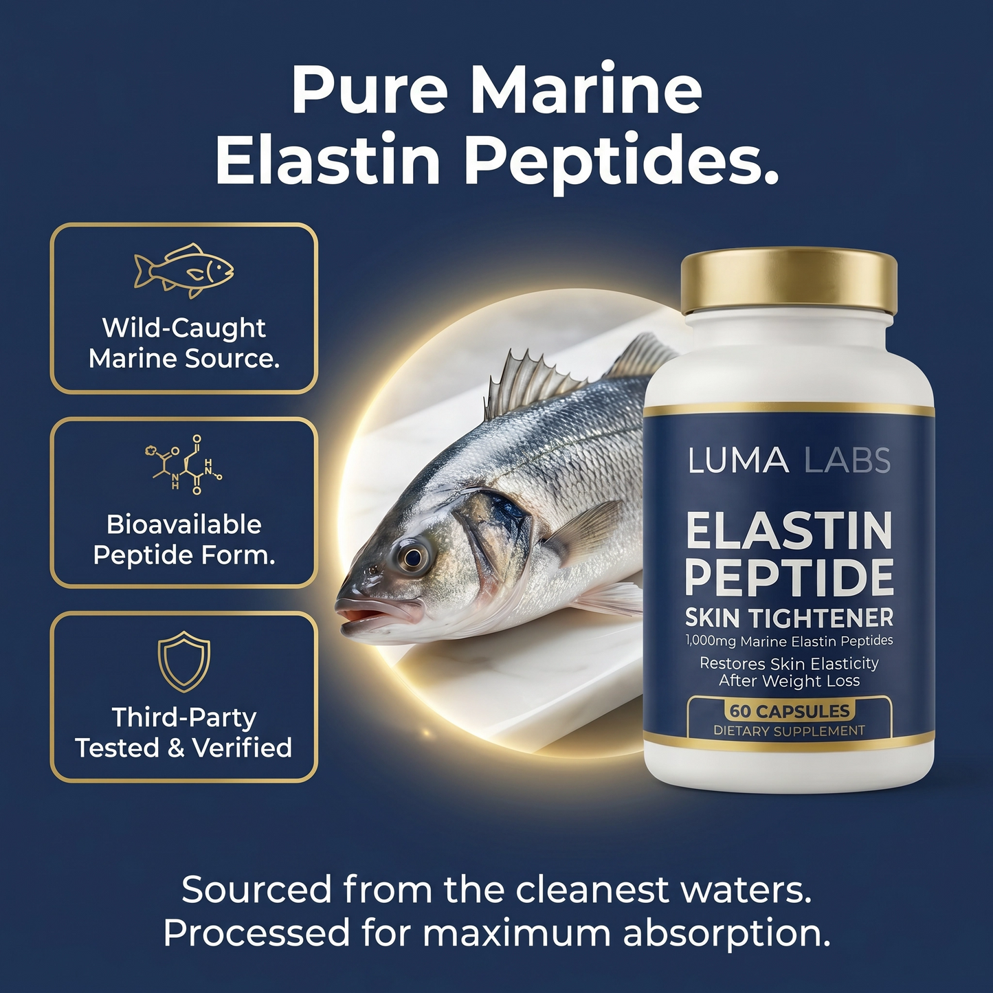 Elastin Peptide Skin Tightening Formula
